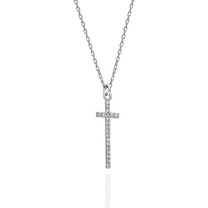 925 Ayar Gümüş Zirkon Taşlı Hac Kolye