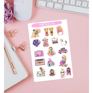 Pembe Rüya Sticker Set