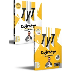 Benim Hocam Yayınları 2025 TYT Coğrafya Ders Notları ve Tamamı Video Çözümlü Soru Bankası Seti