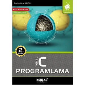 Kodlab Yayınları Temel C Programlama Oku, İzle, Dinle, Öğren! - İbrahim Onur Sığırcı