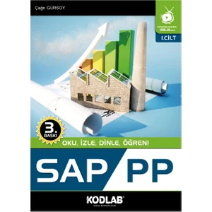 Kodlab Yayınları SAP PP 1. Cilt: Oku, İzle, Dinle, Öğren!