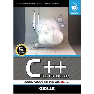 Kodlab Yayınları C++ İle Projeler (Oku, İzle, Dinle, Öğren!)