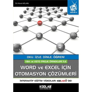 Kodlab Yayınları Word Ve Excel İçin Otomasyon Çözümleri