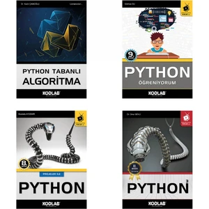 Kodlab Yayınları Python Öğreniyorum Eğitim Seti