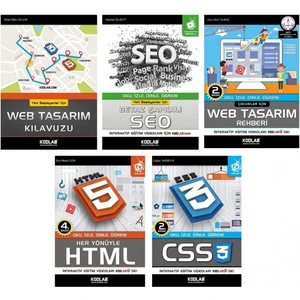 Kodlab Yayınları Hızlı Ve Kolay Web Tasarım Seti 3