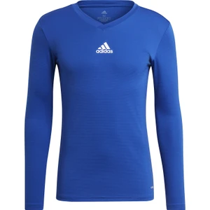 Team Base Tee Erkek Futbol Uzun Kollu Antrenman Tişörtü GK9088 Mavi