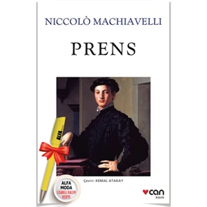 Prens (Niccolo Machiavelli) + Moda Lisanslı Kalem - Can Yayınları - Niccolo Machiavelli