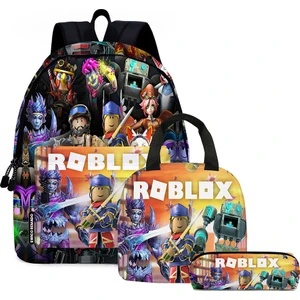 Swico Remado Öğle Yemeği Çantası ve Kalem Kutusu ile Roblox Okul Çantası (Yurt Dışından)