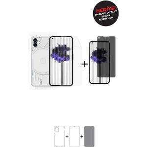 Nothing Phone 1 Parlak Hayalet Ekran Koruyucu Hediyeli Fullbody Kaplama