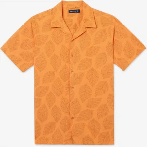 Erkek Pembe Classic Fıt Kısa Kollu Gömlek W35434T.62L