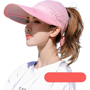 Eva Bisiklet Nefes Alabilen Vizör Dişi Ölçeklenebilir Geniş Ağzı Boş Üst - Pembe (Yurt Dışından)