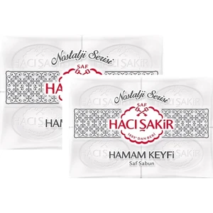 Hacı Şakir Hamam Keyfi Saf 8 x 200 gr Saf Sabun
