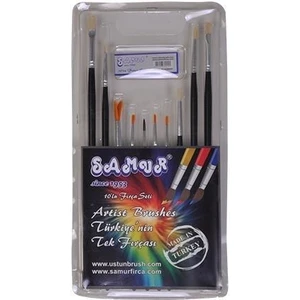 Fırça Seti 10 Lu / Samur