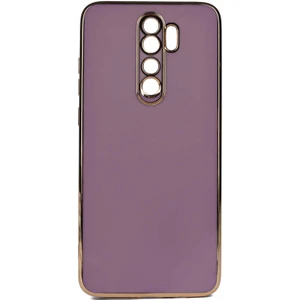 Xiaomi Redmi Note 8 Pro Kılıf Parlak Kenarlı Kamera Korumalı Yumuşak Silikon Kılıf
