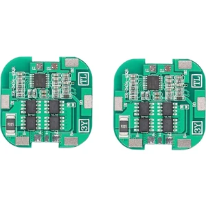 Adet 4s Bms 8A 14.8V 18650 - Lityum Pil Şarj Panosu Süpürme Makinesi Solar Lityum Pil Koruma Levhası (Yurt Dışından)