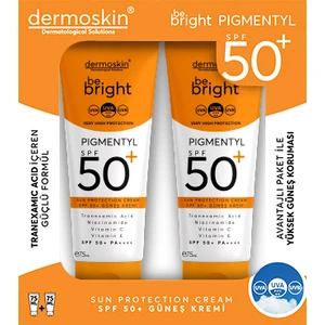 Be Bright Pigmentyl Güneş Koruyucu Spf 50+ Krem - 2'li 75 ml