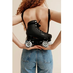 Oxelo Artistik Paten - Siyah - Quad 100