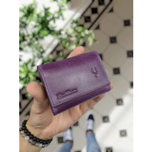 Visso Leather Visso 660 Deri Isme Özel Güçlü Mıknatıs Kilitli Akordeon Yelpaze Kartlık Cüzdan Erkek Kadın Çanta Kişiye Özel