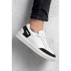 Tarona Erkek Hakiki Deri Sneaker, Bağcıklı Sneaker, Hakiki Deri Sneaker, Erkek Sneaker