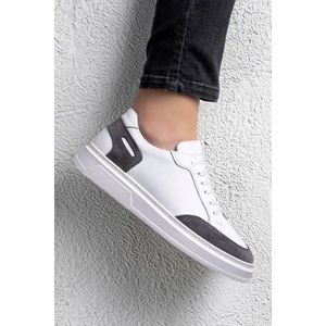 Tarona Erkek Hakiki Deri Sneaker, Bağcıklı Sneaker, Hakiki Deri Sneaker, Erkek Sneaker