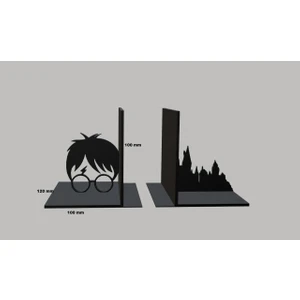 Renkli Evren Harry Potter Kitaplık Düzenleyici Kitap Tutucu Kitaplık 007