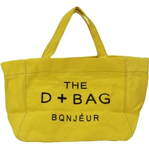 9009 Kanvas Kumaş Çapraz ve El Omuz Çantası - Sarı