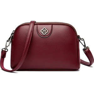 Enjoy Homee Bayanlar Moda Yumuşak Deri Telefon Çantası Omuz Messenger Çanta (Yurt Dışından)