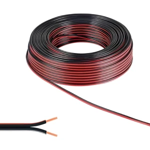 2x0.75 Elektrik Tesisat Bitişik Yassı Kordon Hoparlör Kablosu