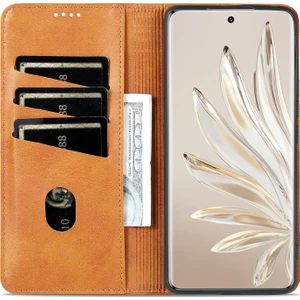 Honor 90 Pu Deri Cüzdan Stand Anti-Scratch Akıllı Telefon Kapağı Için Telefon Kılıfı (Yurt Dışından)