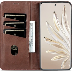 Honor 90 Pu Deri Cüzdan Stand Anti-Scratch Akıllı Telefon Kapağı Için Telefon Kılıfı (Yurt Dışından)