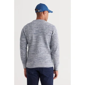 Altınyıldız Classics Fit Bisiklet Yaka Desenli Triko Kazak