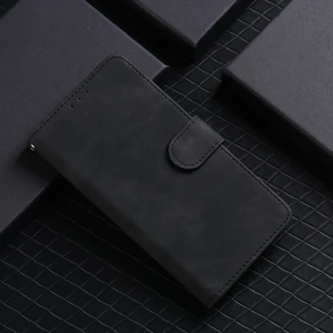 Huawei Enjoy 60X Pu Deri Flip Cover Cilt-Touch Stand Cüzdan Telefon Kılıfı (Yurt Dışından)