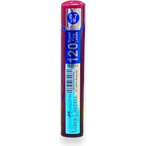 Faber Castell 0.7 2b 60 mm Min 120 Li Bordo