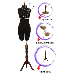 Manken İstanbul Yüksek  Pantalon Giyebilen Bayan 38 Beden Iğne Batabilenterzi Mankeni Prova Mankeni Vitrin Mankeni