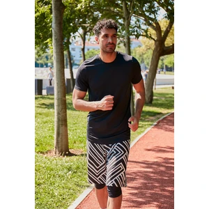 Siyah Erkek Yüzme Tişört T2342