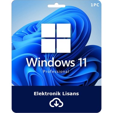 Microsoft Windows 11 - Elektronik Lisans 1 Kullanıcı Ömür Fiyatı