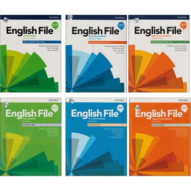 Oxford University Press English File Intermediate + Pre Kitabı