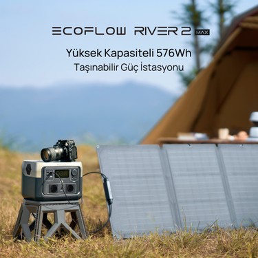 EcoFlow - RIVER 2 Max Taşınabilir Güç Kaynağı - 512Wh Fiyatı