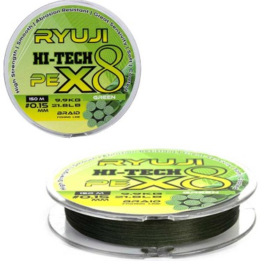 Ryuji X8 150 mt Green Ip Misina Fiyatı - Taksit Seçenekleri