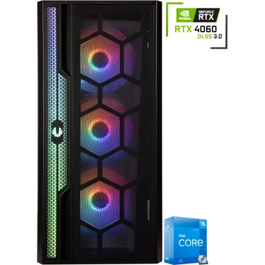 Pcbox Intel Core I5 12400F / Rtx 4060 / 16 GB Ddr4 / 500 GB 3500 - 2100 Mb/s M2 SSD / 4060V1 /