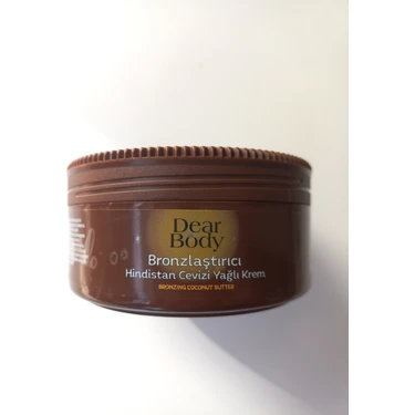 Dear Body Bronzlaştırıcı Hindistan Cevizi Yağı Güneş Kremi 200