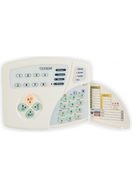 VPC-108G LED Kablolu Keypad