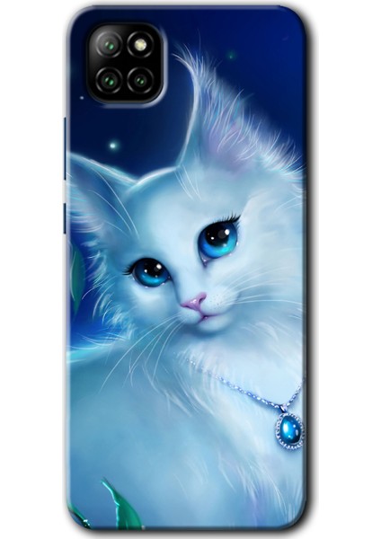 Casper Via E30 Kılıf Hd Desen Baskılı Arka Kapak - Cat Glance