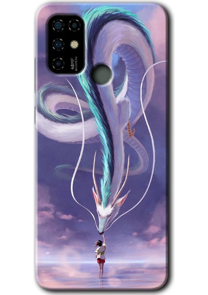 Casper Via F20 Kılıf Hd Desen Baskılı Arka Kapak - Dragon Snake
