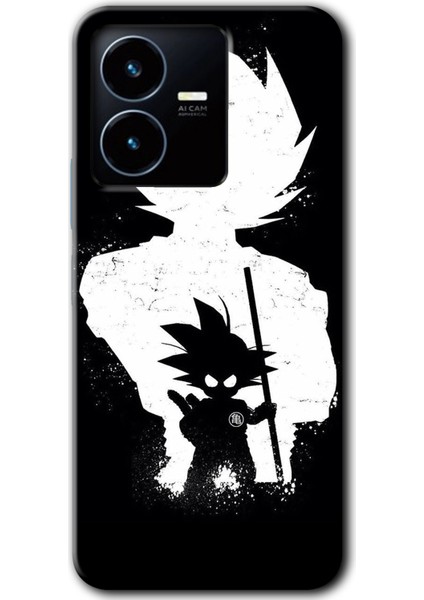Vivo Y22S Kılıf Hd Desen Baskılı Arka Kapak - Anime