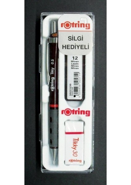 Okul Seti Versatil+Min+Silgi 0.5 K.renk / Rotring