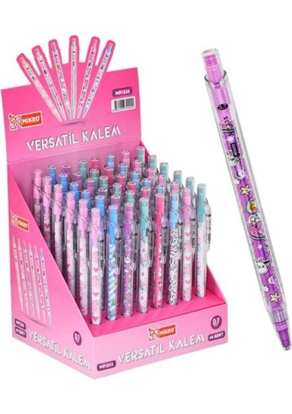 Versatil Kalem 0.7 mm ( 48 Li Stand ) Mp 335K 48 48'li Paket / Mikro
