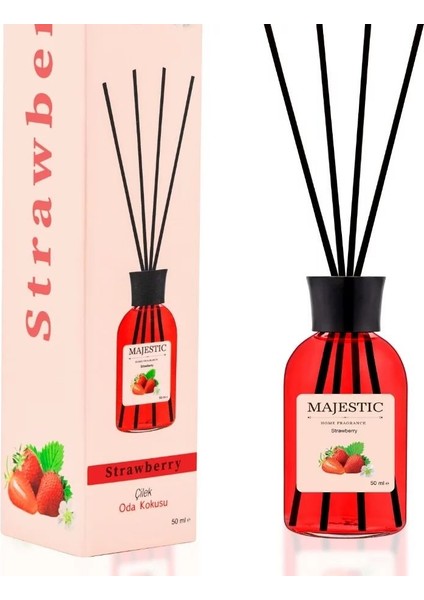 Çilek Aromalı Çubuklu Oda Kokusu 50 ml