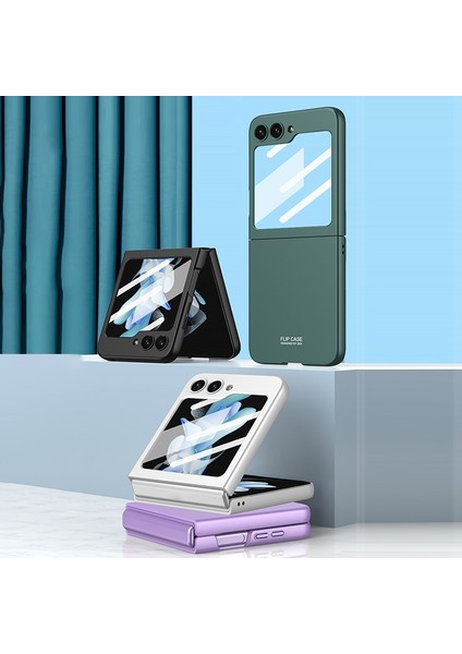 Samsung Galaxy Z Flip5 Mor Için Ultra-Ince Pc Telefon Kılıfı (Yurt Dışından) fiyatları