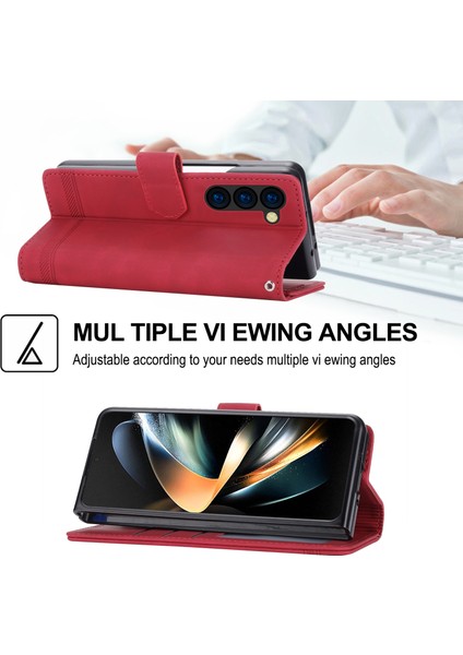 Samsung Galaxy Z Fold5 Için Deri Telefon Kılıfı (Yurt Dışından) modelleri